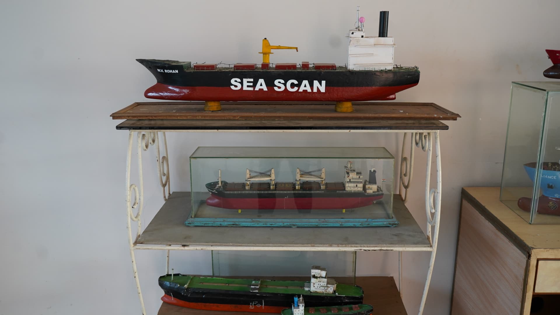 Workshop ship models