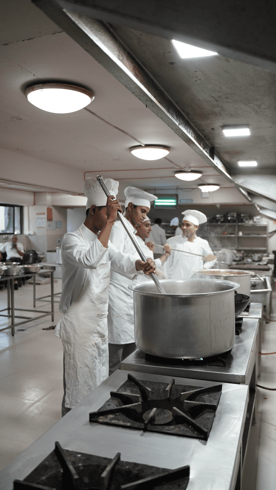 Cookery training for CCMC