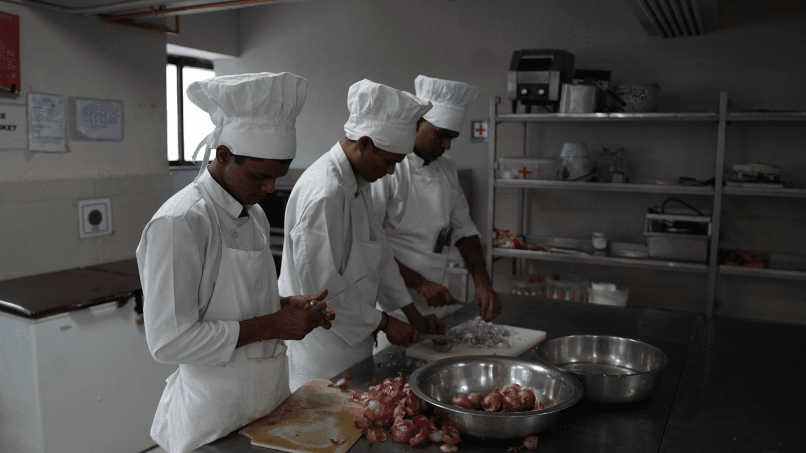 Cookery training for CCMC