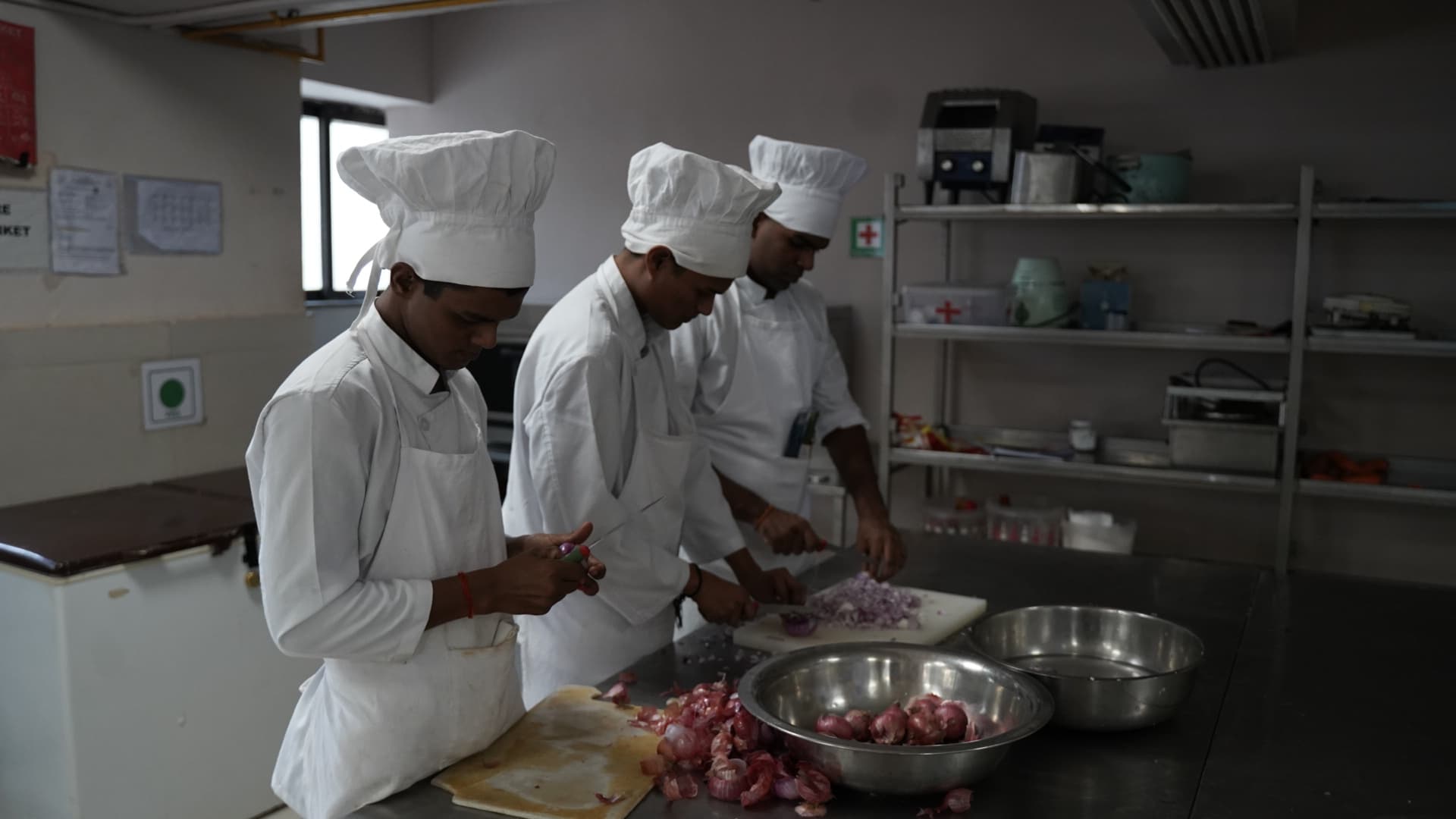 Cookery training for CCMC