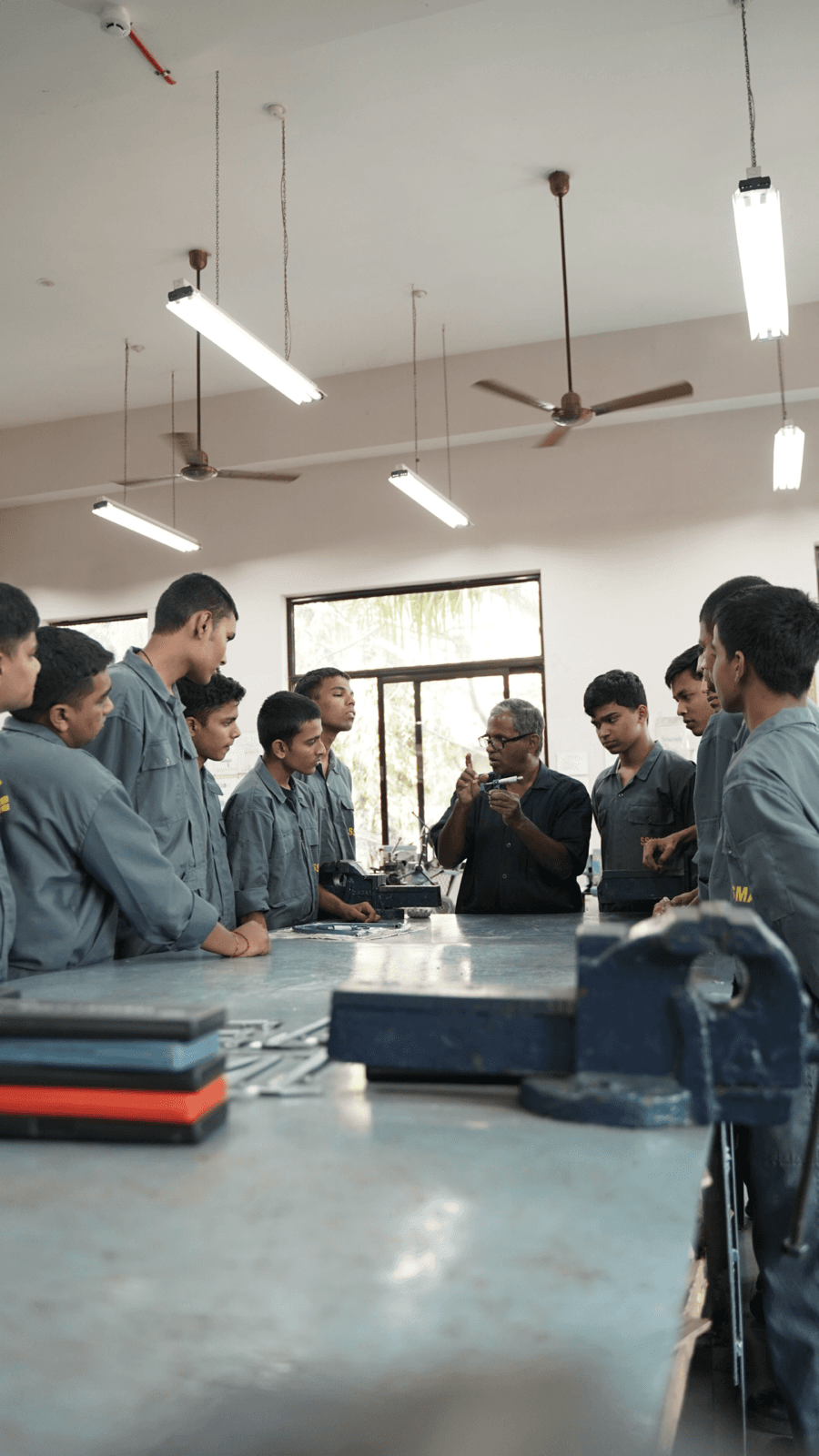 Workshop training for GP boys